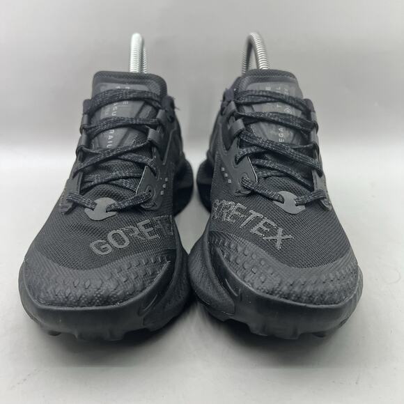 Nike Pegasus Trail 3 Gore-Tex Shoes Women Size 7 Black Waterproof Run Sneakers - Picture 2 of 8